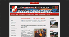 Desktop Screenshot of ff-bischofshofen.eu